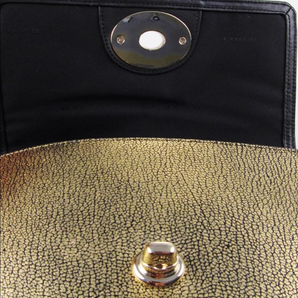 Genuine Coach 36335 gold crossbody - Picture 3 of 5